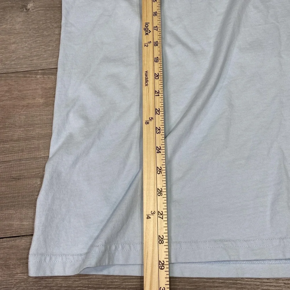 Marsh Wear Shirt Mens Large Blue Duck Graphic Long Sleeve Pocket Cotton Casual - Picture 6 of 10